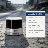 Capteur Lidar XT32 HESAI XT16 16 canaux / 32 canaux 360° °   Capteur Lidar rotatif de milieu de gamme haute précision avec portée minimale de zéro
