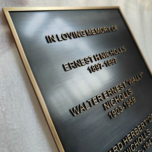 Plaques commémoratives pour cimetières et mausolées - Product Image 3