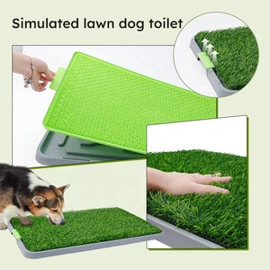 Puppy Pee Potty Pad Artificial Grass Patch <span class=keywords><strong>Indoor</strong></span> <span class=keywords><strong>Dog</strong></span> WC Tamanho Grande - Product Image 6