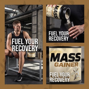 OEM Muscle Booster <strong>Mass</strong> Protein Powder - <strong>Weight</strong> <strong>Gainer</strong> with Vitamin C Immune Recovery Support Custom Formula Body <strong>Mass</strong> <strong>Gainer</strong> - Product Image 4