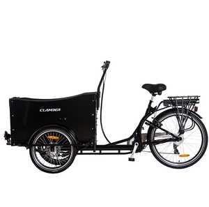 Vendita calda a buon mercato bici <span class=keywords><strong>elettrica</strong></span> 3 ruote bici da carico Bakfiets <span class=keywords><strong>bicicletta</strong></span> triciclo olandese - Product Image 4