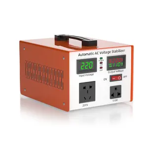 150-250V AC 500W Single Phase LED Power Automatic voltage Stabilizer avr regulator