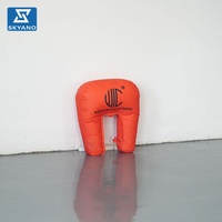 Modèle de repose-tête gonflable personnalisé anti-collision, accessoire de présentation gonflable étanche à l'air pour la décoration d'événements en extérieur