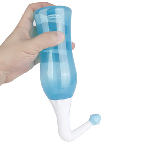 Olla de lavado Nasal Manual portátil, lavadora Nasal, olla de riego Nasal médica para el hogar, irrigador de olla de lavado Nasal multiusos de 300ml - Product Image 1