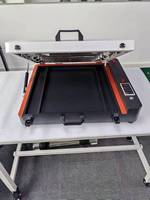 Four de séchage DTF 60 cm A2 A3+ pour film, sécheuse à polymérisation directe pour encre textile blanche, manuel pour imprimante DTF, machine de cuisson de poudre thermofusible