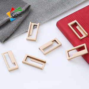 Hebillas decorativas de metal personalizables, cierre para portátil, diario, cuaderno, estilo de tapa dura, logotipo de encuadernación de hojas sueltas, etiqueta decorativa - Product Image 1