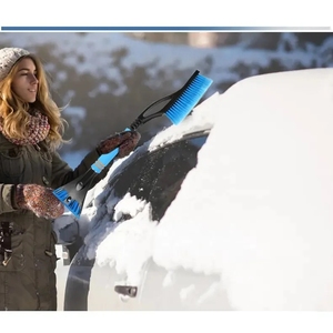 Rã Đông <span class=keywords><strong>Scraper</strong></span> Frost <span class=keywords><strong>Scraper</strong></span> Đa Chức Năng Có Thể Tháo Rời Xe Xe Xe Tải Xẻng Tuyết Bàn Chải Mùa Đông Tuyết Làm Sạch Bàn Chải - Product Image 2