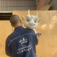 Marionnette à main modèle de dinosaure pour bébé, prix d'usine