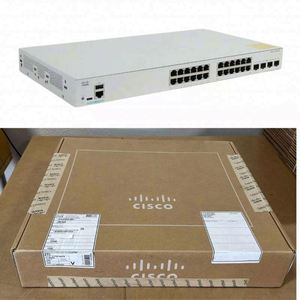 Nouveau commutateur géré empilable Cisco Catalyst 1300 C1300-24P-4X avec 24 ports Ethernet Gigabit PoE+ et 4 ports SFP+ 10GbE en uplink - Product Image 4