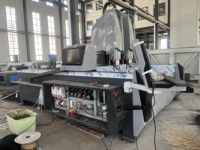 Machine de gravure sur pierre CNC à double tête, machine de gravure 3 axes, broche refroidie par eau 5,5 kW, moteur servo AC pour machine à pierre
