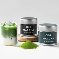 Fourniture directe d'usine OEM Thé vert matcha de qualité biologique de haute qualité pour cérémonie Thé santé et amincissant en poudre