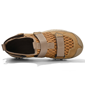 Nuevos zapatos informales transpirables resistentes al desgaste de alta calidad para hombre, sandalias de verano de cuero de diseño árabe, talla grande 46, precios bajos Dubai - Product Image 3
