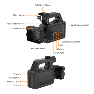 Mảng ranh giới không dây 2.5K không dây tất cả trong một cho máy ảnh PTZ trong luồng trực tiếp ngay lập tức để phát trực tiếp - Product Image 2