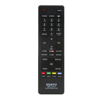 Télécommande de remplacement infrarouge HUAYU RM-L1313 facile à configurer pour téléviseur intelligent Hisense