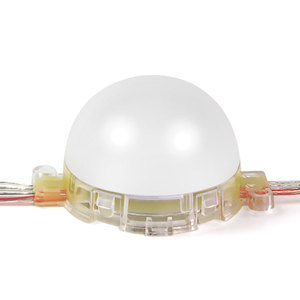 Luces LED RGB <span class=keywords><strong>de</strong></span> 30 mm, 0.72 W, DC12 V, IP67, Cuerpo <span class=keywords><strong>de</strong></span> PVC, 5000 K, <span class=keywords><strong>Luz</strong></span> Diurna, CRI85, 2 Años <span class=keywords><strong>de</strong></span> Garantía, Aplicación en Paisajismo - Product Image 1