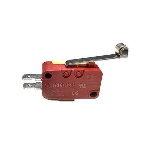 Marca de Taiwán altamente VT16061C2 Micro interruptor de alta precisión Extended Metal Reed Poleas de metal altamente clasificadas para corriente máxima de 16A