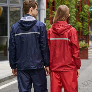 Outdoor Full Sport Waterproof Breathable Storm Proof Pants <strong>Men's</strong> and Women's <strong>Raincoat</strong> Sets <strong>Raincoat</strong> Waterproof - Product Image 2