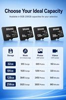 Carte MicroSD en plastique haute vitesse en gros 8 Go-32 Go Classe 10 U3 V30 4K pour caméra embarquée et ordinateur portable – Prix de gros