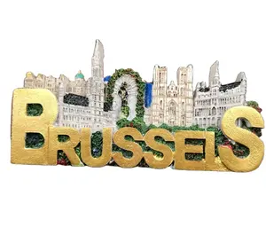 Brüksel belçika'ya seyahat hatıra hediye antika reçine etiket buzdolabı mıknatısı ev dekor süs aksesuarları