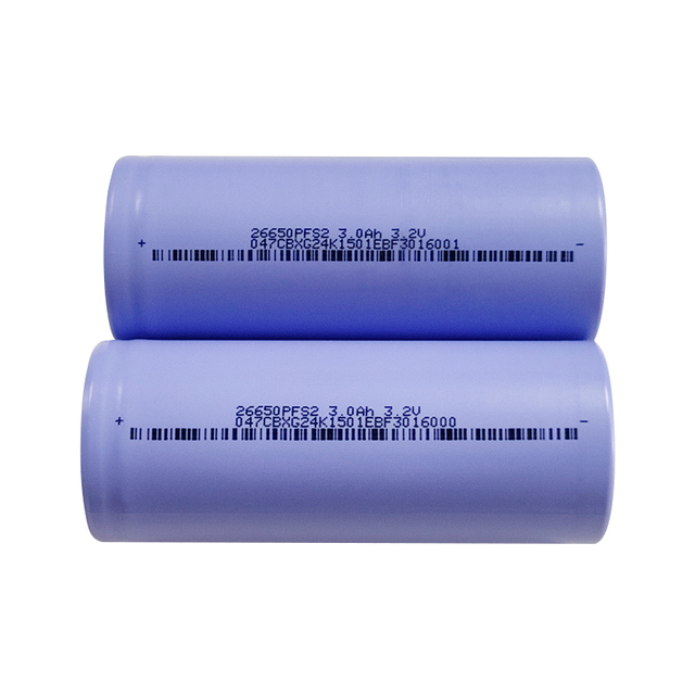 Original CBAK 26650 FS2 3300mAh 3.2V 3C High Rate Lithium Battery for Power Tool