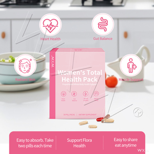 Vrouwen Complete Gezondheid Capsules 30 Pakjes All-in-<span class=keywords><strong>One</strong></span> Multivitamine met Essentiële Mineralen Dagelijkse Vitaminepakketten - Product Image 5
