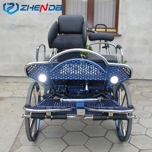 Nouvelle carrosse à chevaux à 4 roues de style marathon / Fabricant chinois de carrosses pour poneys à vendre - Product Image 5
