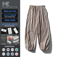 Outdoor-Bergsteigerhose Ultraleicht Casual Mittlere Taillenhöhe Fallschirmjägerhose Wasserdicht & Winddicht mit Kordelzug Unisex