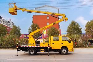 Camion nacelle télescopique JMC Double Cab 13-18 mètres, qualité équivalente à ISUZU, pour travaux en hauteur - Product Image 2