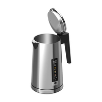 Bouilloire intelligente sans fil Hotsy appareil ménager 1.7L chauffe-eau électrique Thermostat numérique température théière
