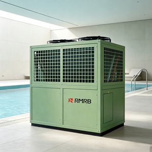 Chauffe-eau à pompe à chaleur air-eau 25SR/90kW, COP4.4, haute performance, économie d'énergie, 380V, grande capacité, unité DHW, hôtel, hôpital - Product Image 3