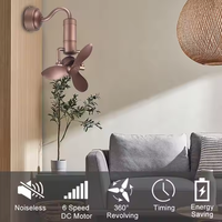 Petit ventilateur mural oscillant à 360 degrés Orient Electric, télécommande, ventilateur mural extérieur pour cuisine et chambre