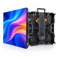 Écran LED de location intérieur/extérieur P2.6, armoire murale vidéo LED IP65 500 x 500 mm / 500 x 1000 mm pour événements scéniques