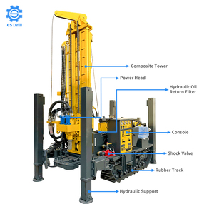 เครื่องเจาะน้ำบาดาล CS Drill CSX180 ดีเซล 180 เมตร ผลิตในประเทศจีน พร้อมปั๊ม มอเตอร์ เครื่องยนต์ ลูกปืน และส่วนประกอบหลัก - Product Image 2