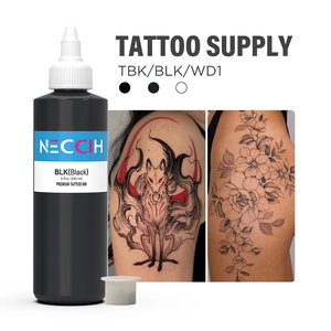 Venta al por mayor Tattoo Supply Body Tattoo Tintas Color Negro 240ml TBK BLK Triple Black Tattoo Pigmentos - Product Image 3