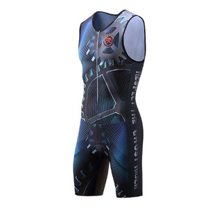 EVELYN Combinaison de <span class=keywords><strong>triathlon</strong></span> sans manches pour homme Séchage rapide Respirant Vélo de route VTT Ensemble d'été à carreaux-OEM - Product Image 6