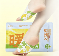 Patchs de moxibustion aux herbes naturelles de haute qualité pour la détoxification, l'hydratation et le nettoyage en profondeur, à base d'armoise, 10 pièces par boîte