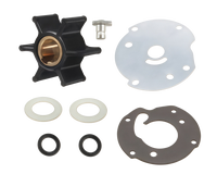 Kit de réparation d'impeller de pompe à eau hors-bord Evinrude Johnson avec plaque, pour moteurs 2 temps 5.5HP 6HP 7.5HP, référence 387361 25KO323