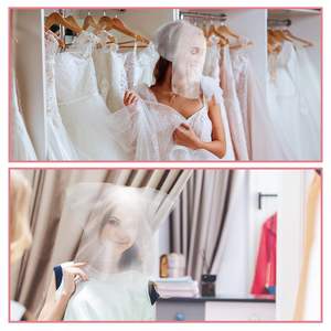 Maquillage facial non tissé Maquillage <span class=keywords><strong>jetable</strong></span> Maquillage de beauté et prévention de la poussière pour les vêtements - Product Image 3