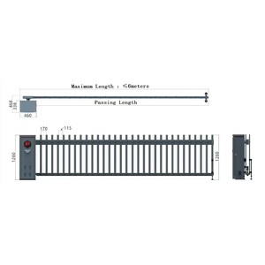 Barrière de circulation personnalisée, barrière de stationnement automatique pour véhicules - Product Image 3