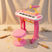 31 touches clavier piano orgue électronique avec microphone et chaise