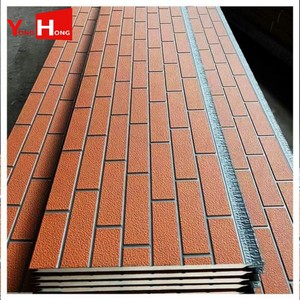 Paneles y Tableros Yonghong, Panel Sándwich para Techo, Paneles Metálicos Sándwich para <span class=keywords><strong>Pared</strong></span> Exterior, Panel Sándwich de Lana de Roca - Product Image 5