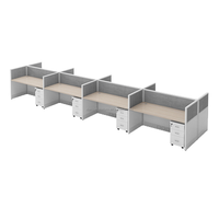 Système de bureaux modulaires pour centres d'appels BPO, cloisons de bureau, mobilier de postes de travail pour immeubles de bureaux