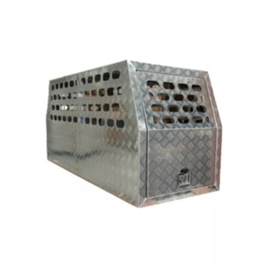 Caja para Perros para Camioneta Ute, Jaula de Aluminio Impermeable y Portátil para Perros, Ideal para Viajes de Caza al Aire Libre - Product Image 4