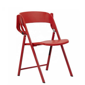 Silla Elevadora Moderna de Plástico HDPE, Plegable, con Marco de Hierro, Cómoda, para Comedor, Jardín, Exteriores, Comercios, Restaurantes, Oficinas y Conferencias - Product Image 2