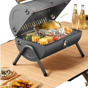 Folding Barbecue Camping Chimney Stainless Steel Bbq Charcoal <strong>Grills</strong> Outdoor Mini <strong>Portable</strong> <strong>Grills</strong> - Product Image 5