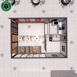 บ้านคอนเทนเนอร์แบบขยายได้ขนาด 20 ฟุต 40 ฟุต โครงเหล็กแข็งแรง ทนทาน ดีไซน์กันน้ำ ประกอบได้รวดเร็วที่ไซต์งาน - Product Image 6