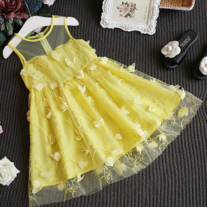 Fabricante de Ropa, Nuevo Estilo, Vestido de Niña con Hermosas Flores Francesas, del Mercado Mayorista de China - Product Image 5