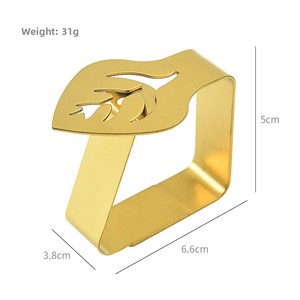 <span class=keywords><strong>Pince</strong></span> de table en acier inoxydable en forme de feuille, clips <span class=keywords><strong>pour</strong></span> <span class=keywords><strong>nappe</strong></span> <span class=keywords><strong>pour</strong></span> l'extérieur et l'intérieur - Product Image 4