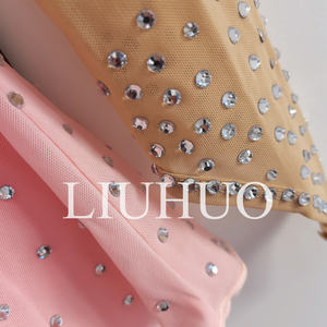 Kinderen Meisjes Figuur Schaatsjurk Roze Schaatsen Ballet Dans Turnpakje Professionele Kwaliteit Diamanten Jurk <span class=keywords><strong>CA</strong></span> Kinderen - Product Image 5