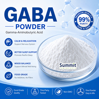 Natürlich Fermentiertes Wasserlösliches GABA-Pulver 99% Reine Gamma-Aminobuttersäure Lebensmittelqualität Rohstoff